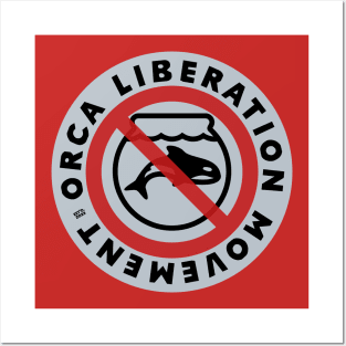 Orca Liberation Movement Posters and Art